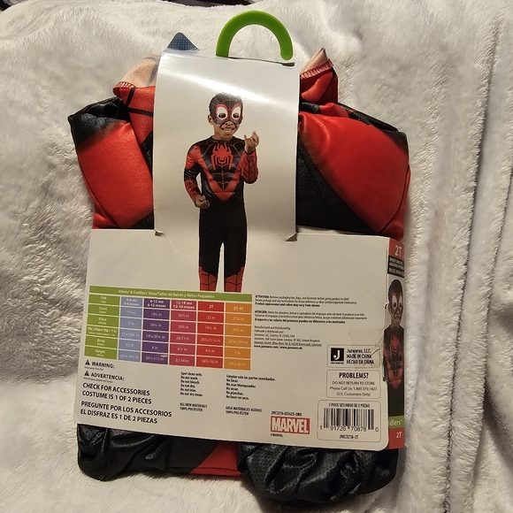 Spidey And His Amazing Friends 2T Miles Morales Spiderman Costume - Picture 2 of 5